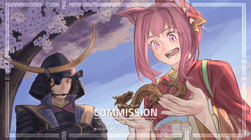 Date Masamune & Haru Urara Date Masamune & Haru Urara